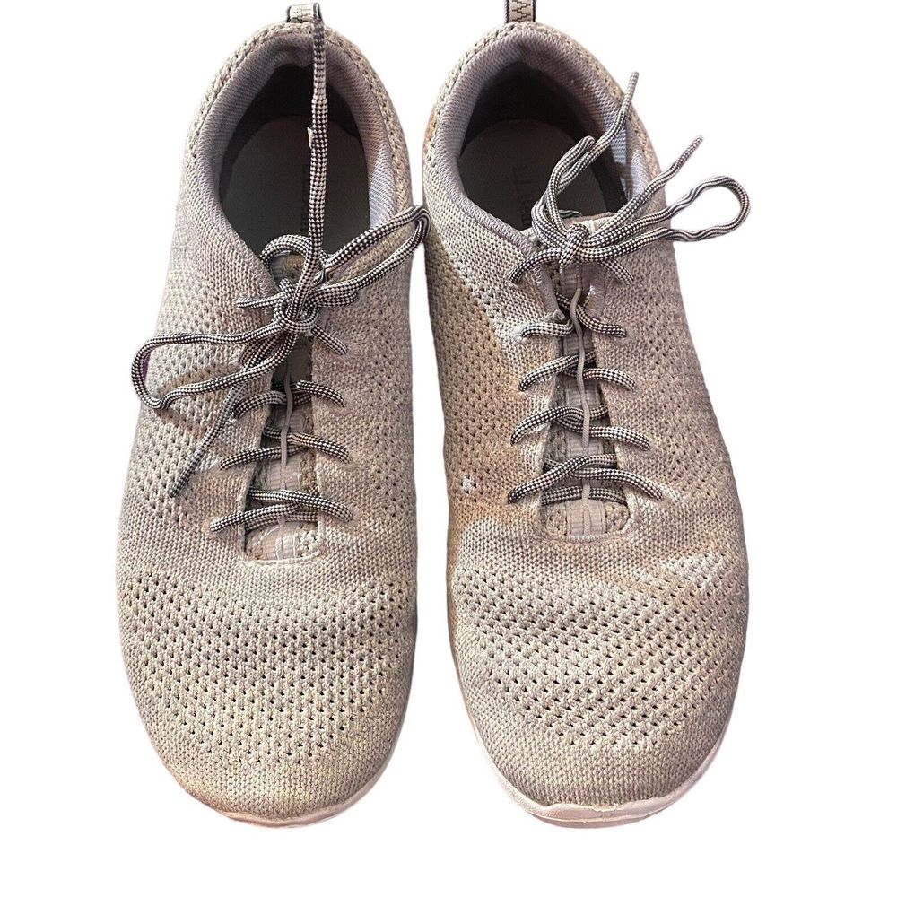 LL Bean Ventilated Comfort Mocs Casual Knit Mesh Gray Breathable Men’s Size 11M